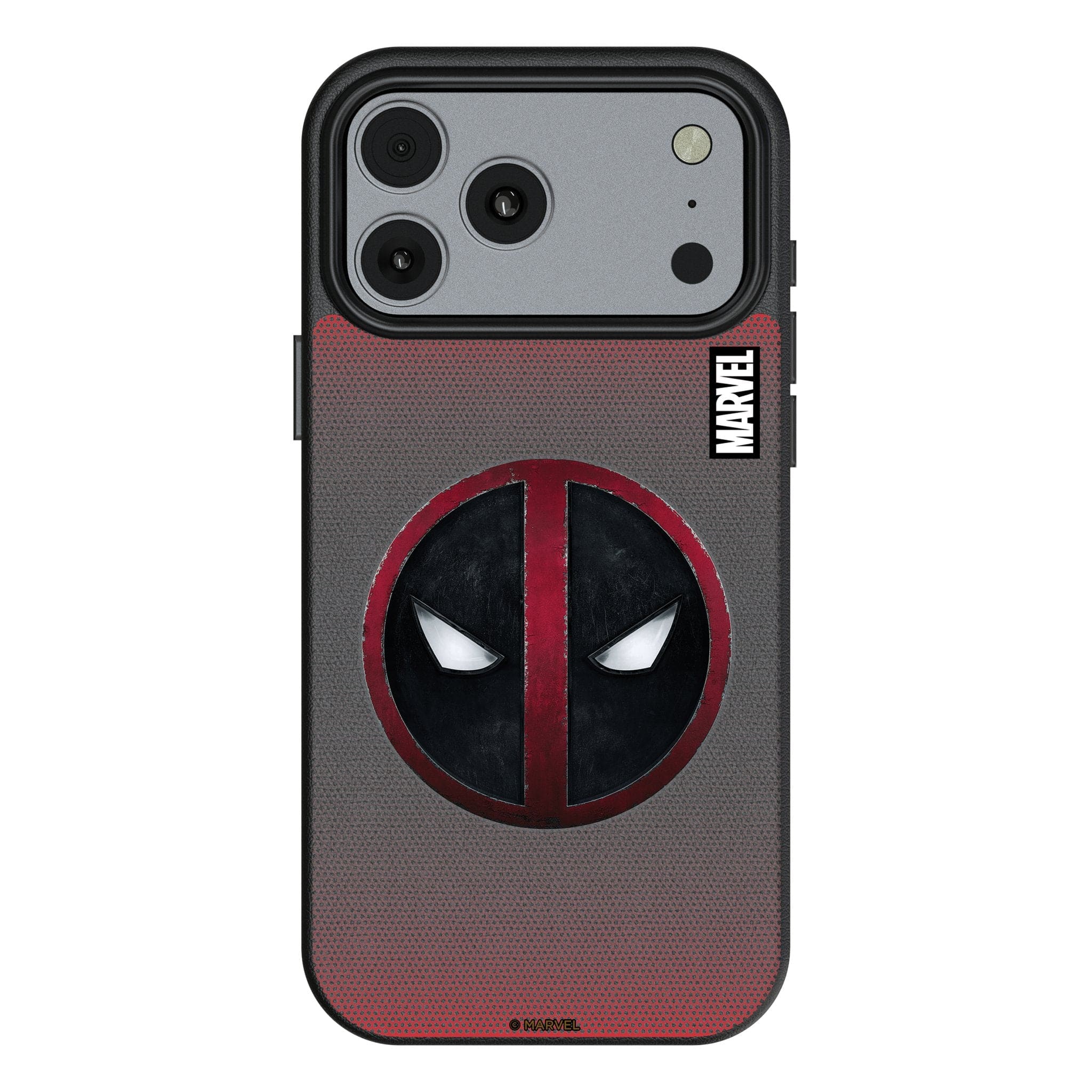 Keyscaper - Marvel Grid MagSafe Compatible Phone Case - Apple iPhone 17 - Deadpool
