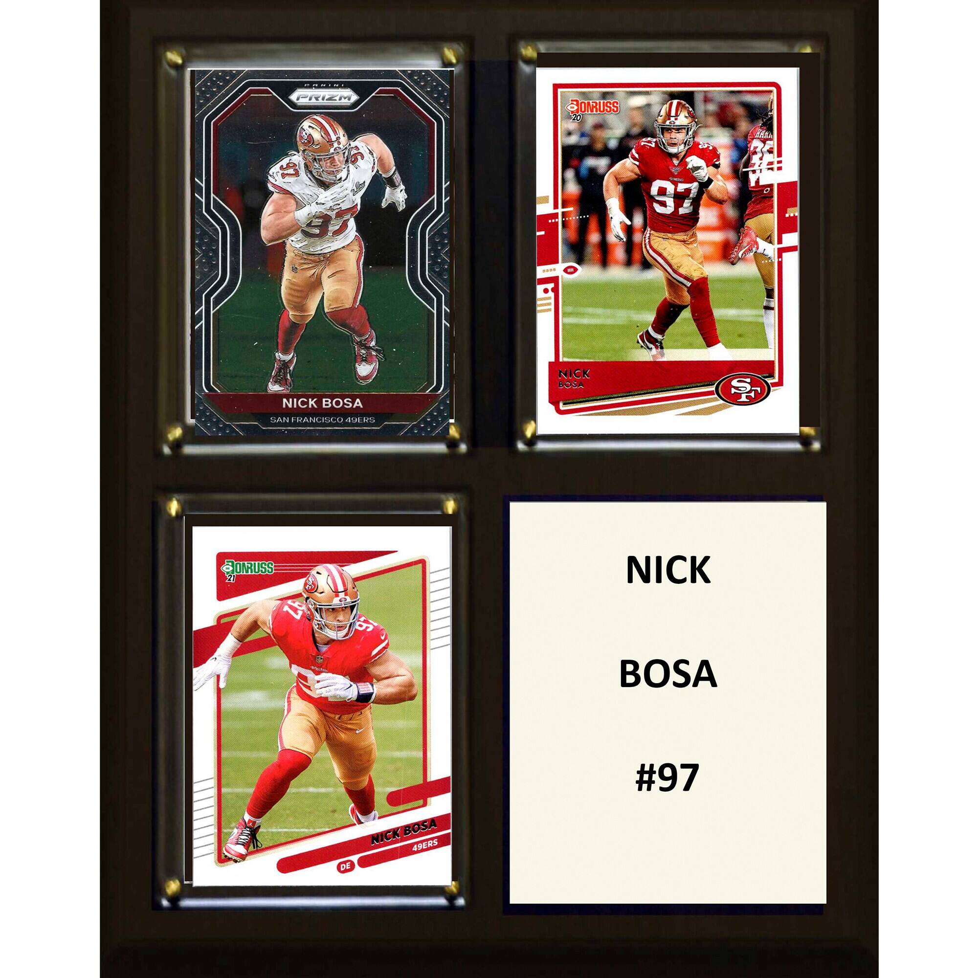 CPRIM PRIEH BOMUSS 20 Z6 3. 97 RE NICK BOSA CAM FRANCISICD AUE D NICK BOSA S OMRUSS M & 37 6 NICK BOSA #97 DE NICK GOSA APERS