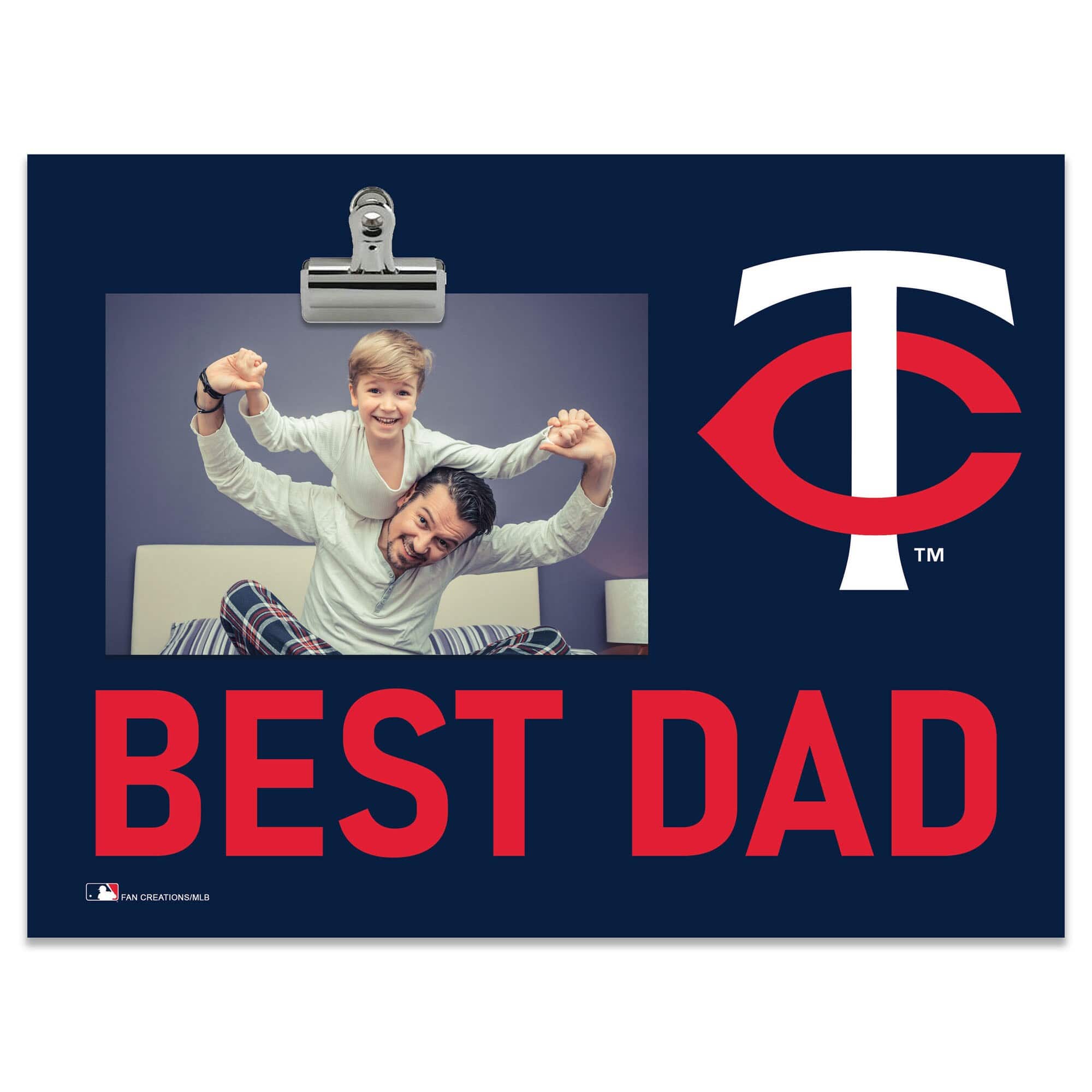 "Fan Creations - 8"" x 10.5"" Briteline Best Dad Clip Frame - Multicolor" price history on PriceWatchPro
