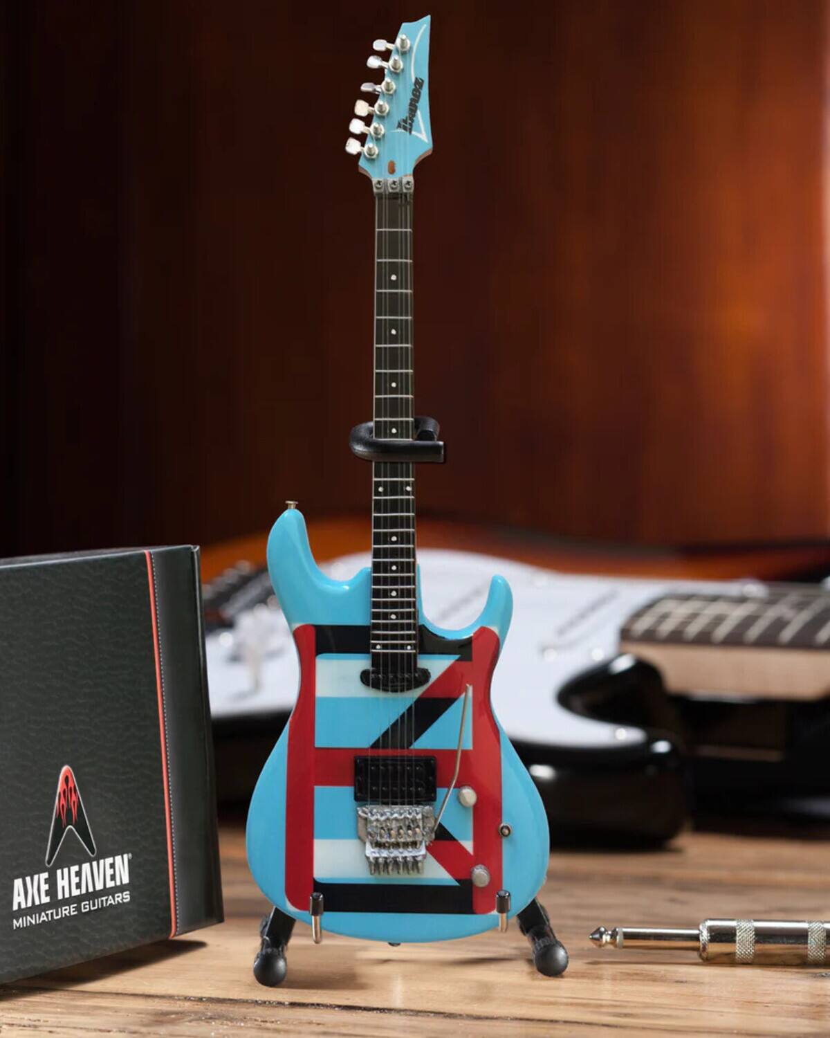 Chickenfoot - Axe Heaven Joe Satriani Chickenfoot Miniature Guitar JS-603 - Collectibles