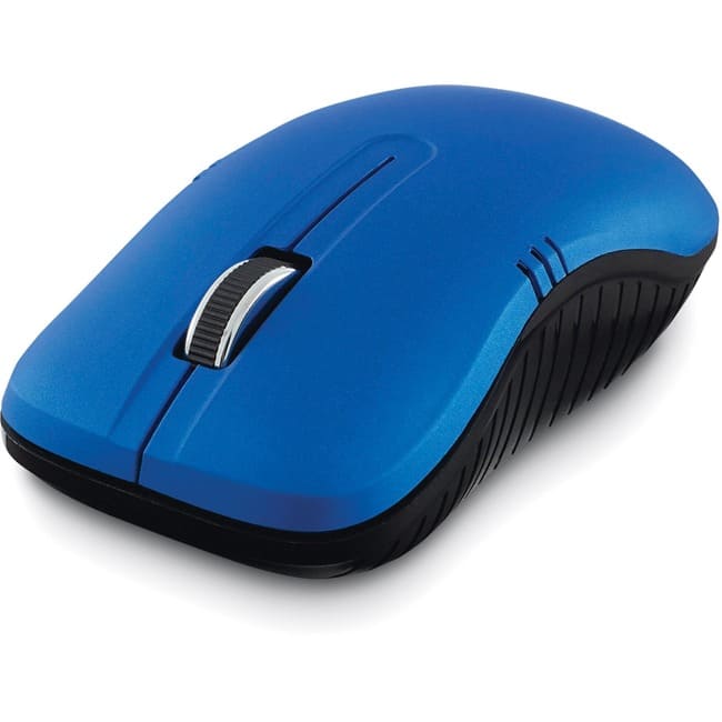 Verbatim - Wireless Notebook Optical Mouse, Commuter Series - Matte Optical - Wireless - Radio Frequency - Matte - Wireless - Blue