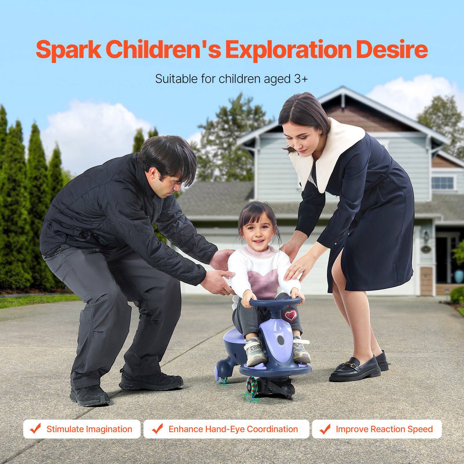 Spark Children's Exploration Desire  
Suitable for children aged 3+  

- Stimulate Imagination  
- Enhance Hand-Eye Coordination  
- Improve Reaction Speed
