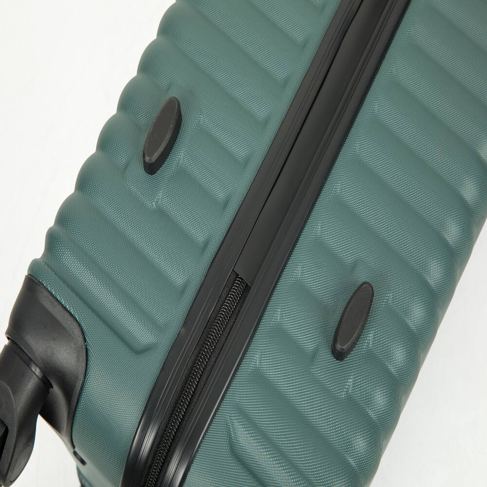 Alt View 9. Ropilly - Ropilly 3 Piece Luggage Set Green Hardshell Suitcase with Wheels - Green.