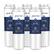 glacier fresh
GF-8001
Ice & Water Refrigerator Filter
Replace every 6 months
The Filter is Tested and Certified by NSF International to reduce:
- Lead
- Mercury
- Arsenic
- Cadmium
- Chromium
- Copper
- Nickel
- Zinc
- Barium
- Selenium
- Silver
- Thallium
- Antimony
- Fluoride
- Chlorine
- Taste and Odor
- Turbidity
- Particulates
- Cysts
- Bacteria
- Viruses
- Parasites
- Cryptosporidium
- Giardia
- E. coli
- Salmonella
- Shigella
- Legionella
- Pseudomonas
- Legionella pneumophila
- Legionella pneumophila serogroup 1
- Legionella pneumophila serogroup 2
- Legionella pneumophila serogroup 3
- Legionella pneumophila serogroup 4
- Legionella pneumophila serogroup 5
- Legionella pneumophila serogroup 6
- Legionella pneumophila serogroup 7
- Legionella pneumoph