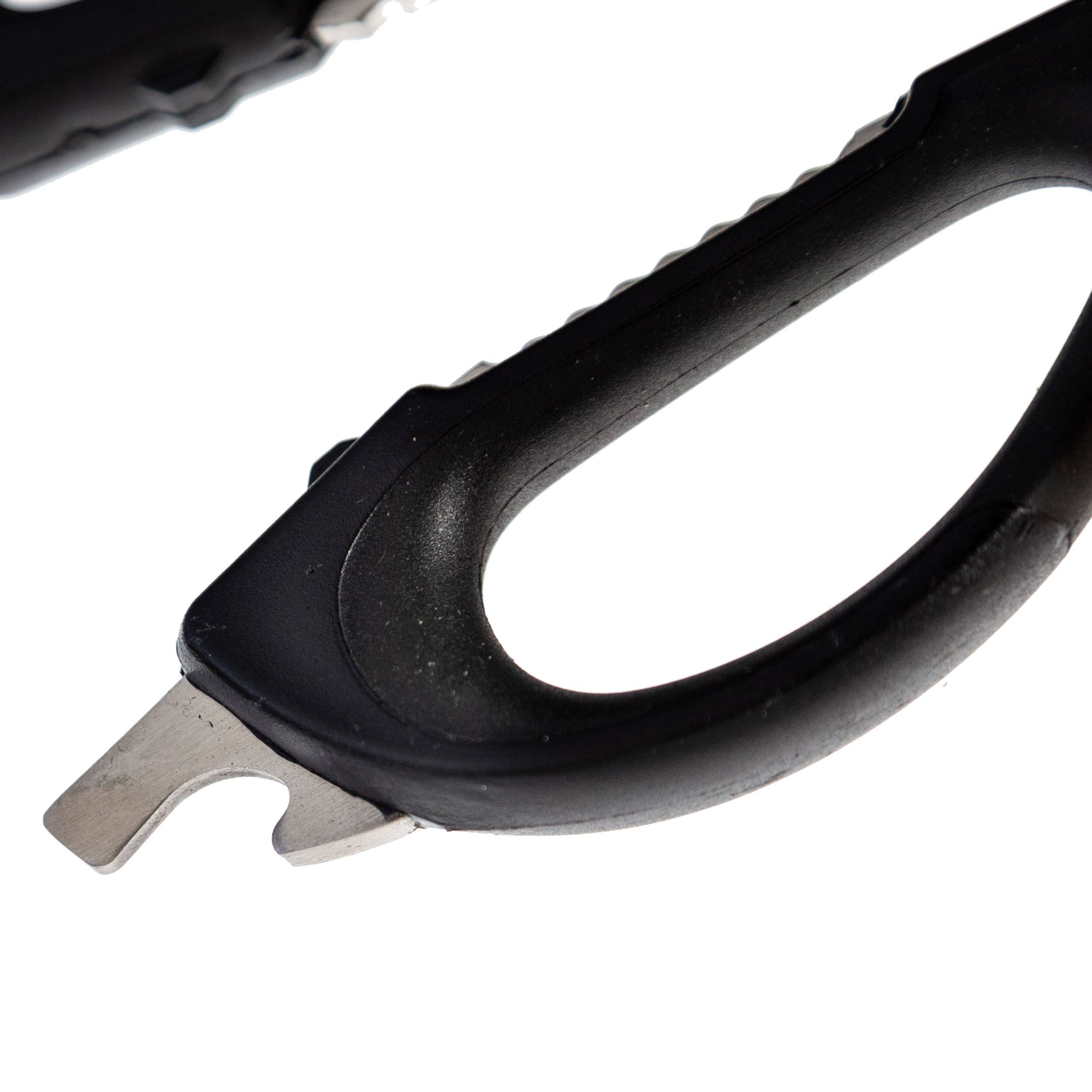 Alt View 4. Escali - Joyce Chen Multi-Use Kitchen Shears - Black.