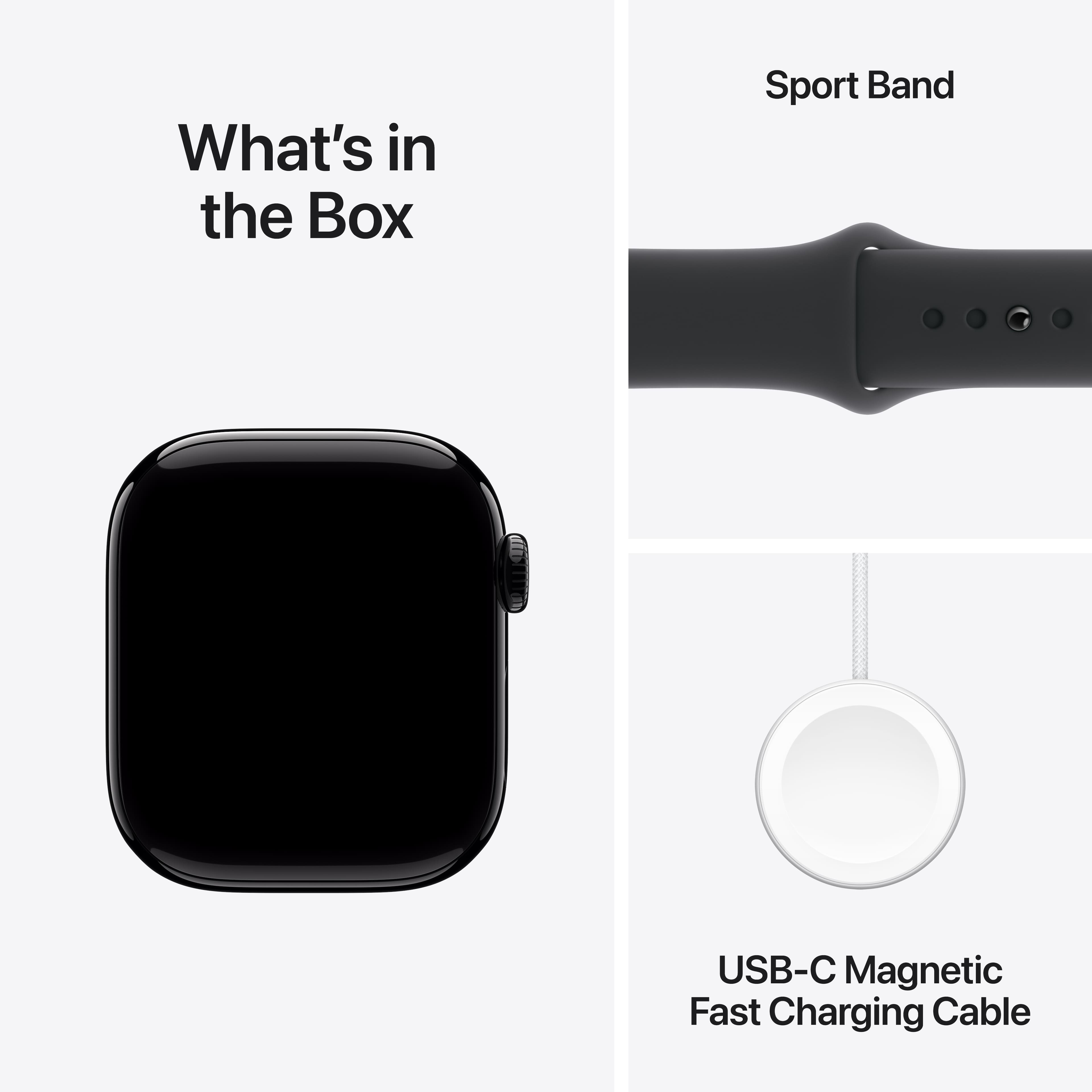 What's in the Box: Sport Band USB-C Magnetic Fast Charging Cable