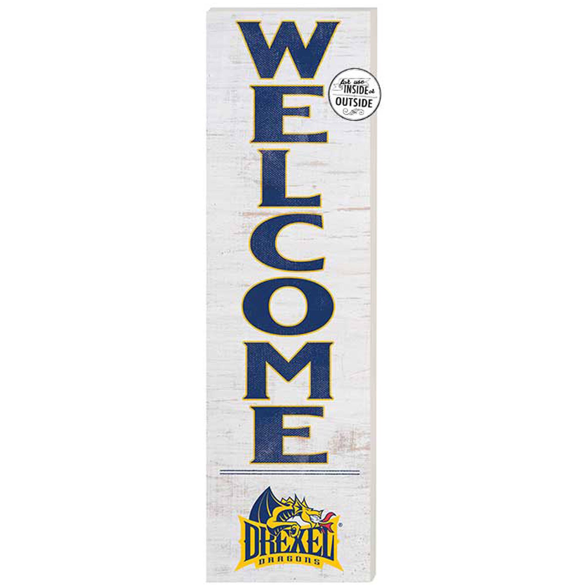 Drexel Dragons 10'' x 35'' Indoor/Outdoor Welcome Sign