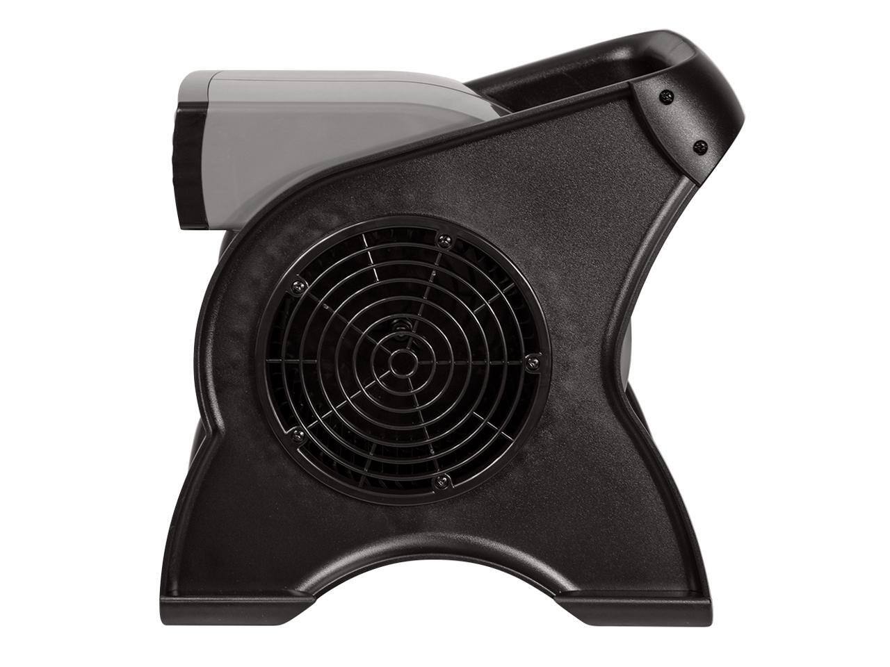 Alt View 3. Lasko - Air King 11.25" Pivoting Utility Fan, 3 Speeds, Black, 9550 - Black.