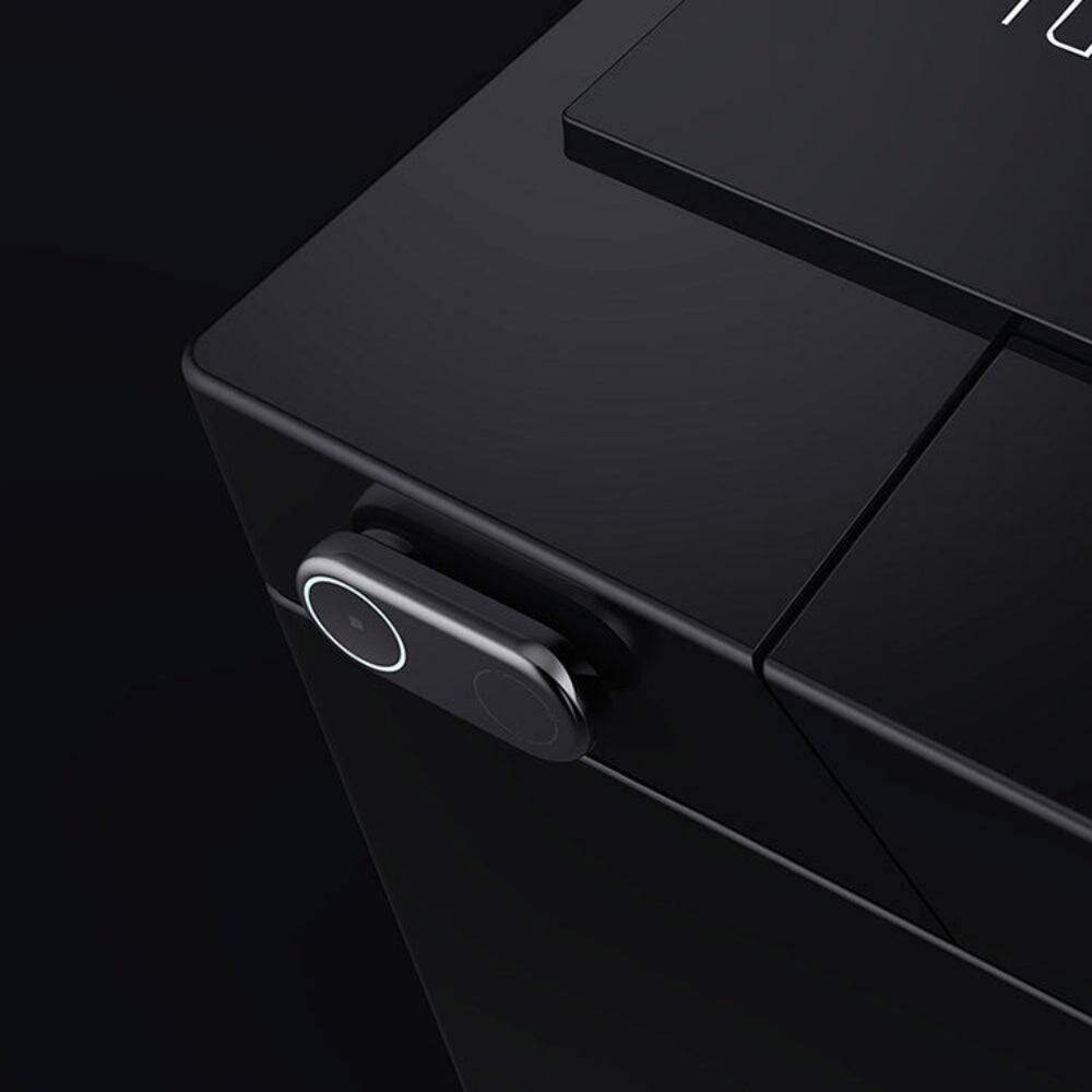 Alt View 4. Boyel Living - Black Pro Version Smart Toilet Multi Mode Cleaning Heated Seat Auto Lid Sensor Flush Premium Full Function Design - BLACK.