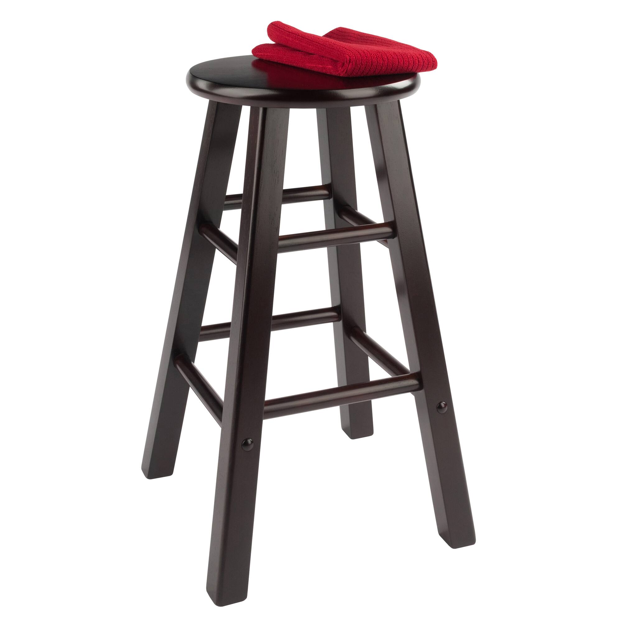 Alt View 6. Winsome Wood - Element 2-Pc Counter Stool Set - Espresso.
