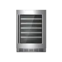 Thor Kitchen - 46 Bottle Single Zone Wine Cooler - Stainless Steel - Front_Zoom