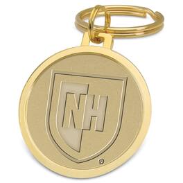 Jardine - New Hampshire Wildcats Team Logo Split-Wire Key Ring - Gold