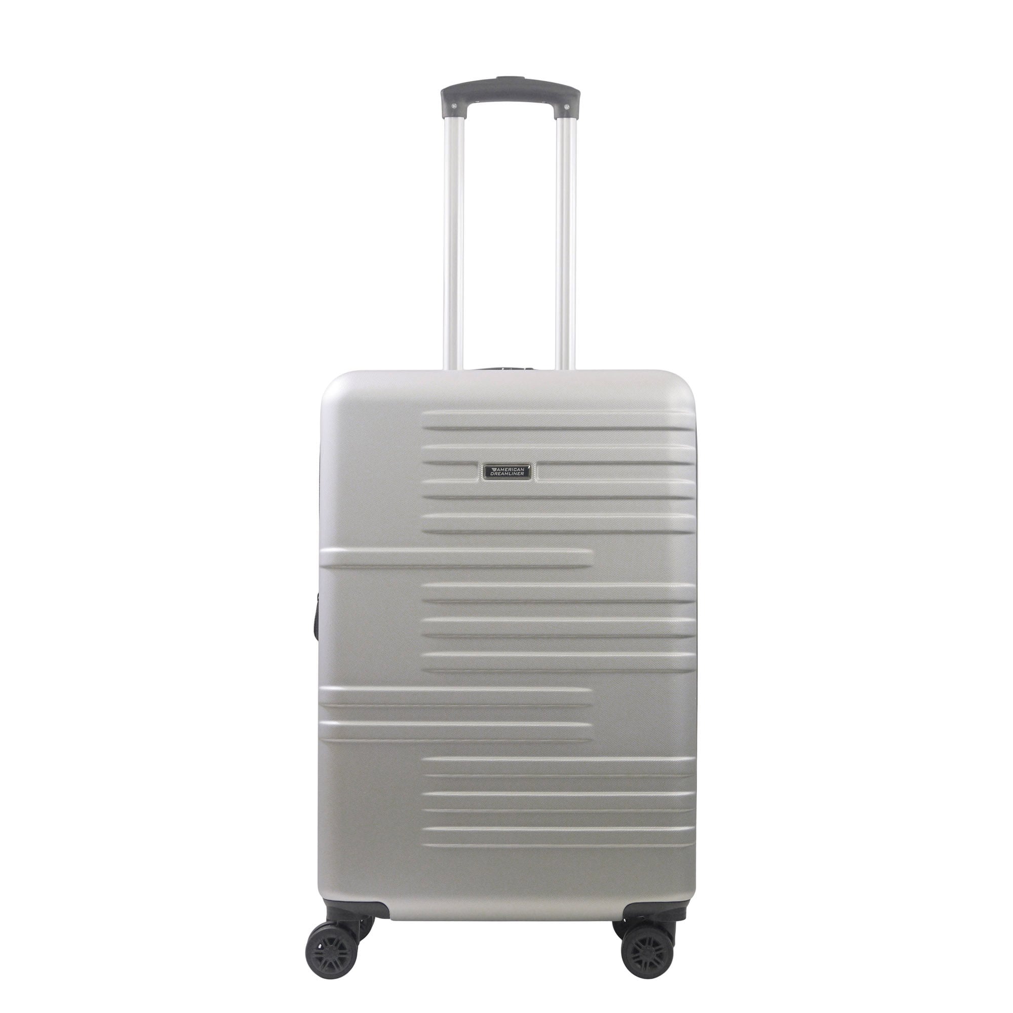 American Dreamliner - 26.5" Hardside Luggage with Expansion - SILVER GREY