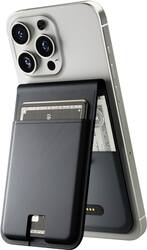 JOURNEY - LOC8 MONEY CLIP MAGSAFE FINDER WALLET AND STAND - MIDNIGHT - Front_Zoom