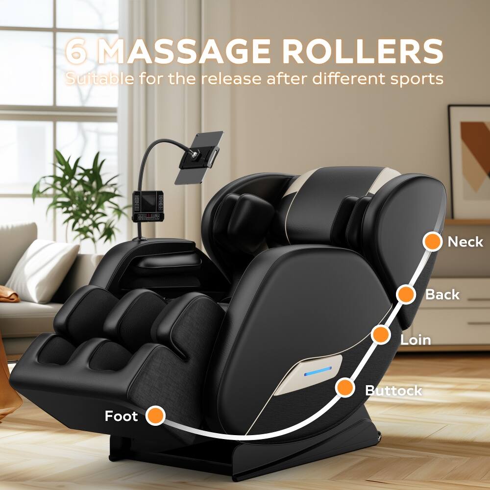 6 MASSAGE ROLLERS
Suitable for the release after different sports

Neck
Back
Loin
Buttock
Foot