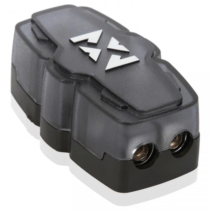 NVX XFDBU2 2 Position Fused/Power Distribution Block with One 0/1 Gauge ...