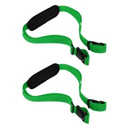 Unique Bargains - Adjustable Chair Straps, Heavy Duty Universal Straps for Folding Chairs, 2pcs for Camping/Picnics/Backpacking/Outdoor - Grass Green