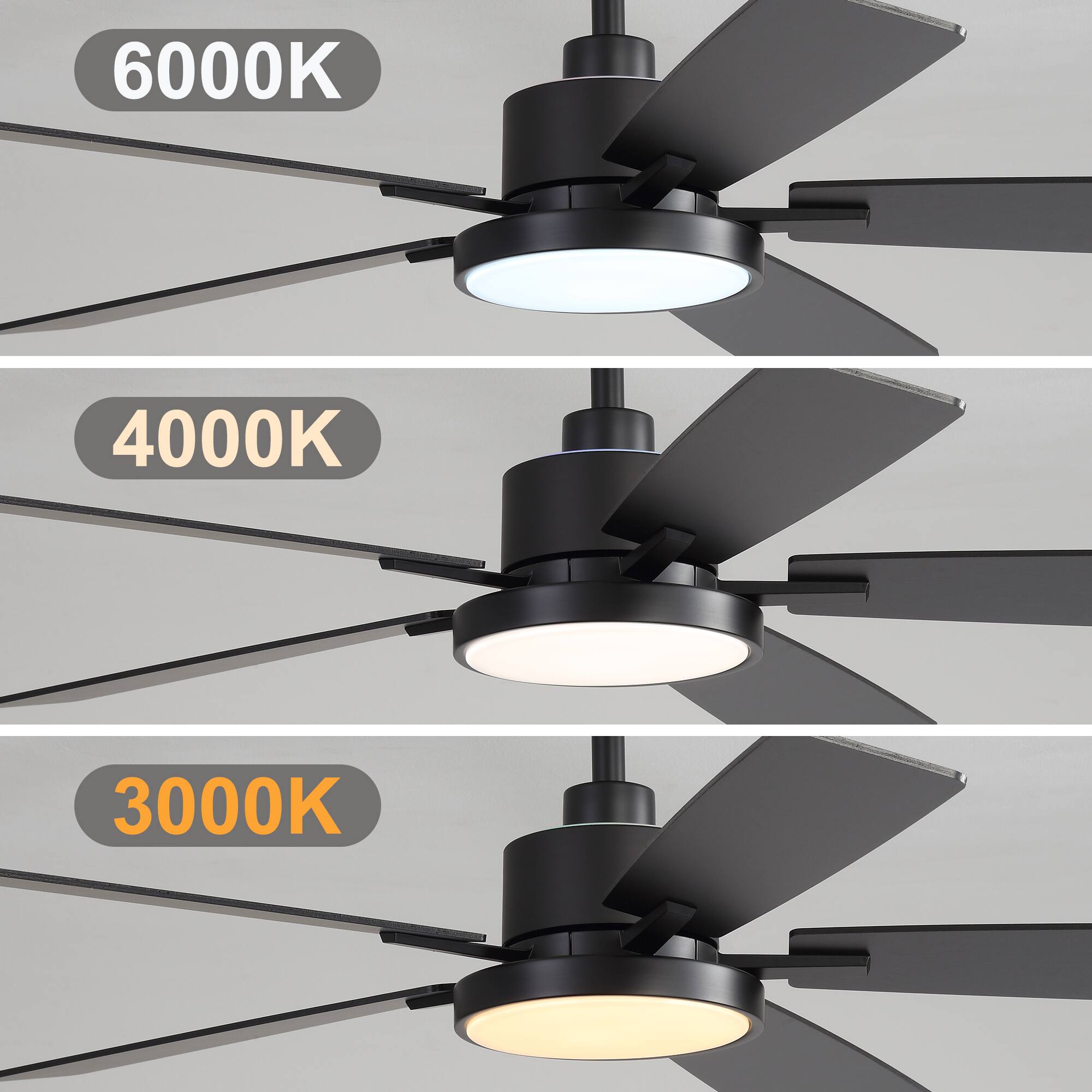 6000K  
4000K  
3000K