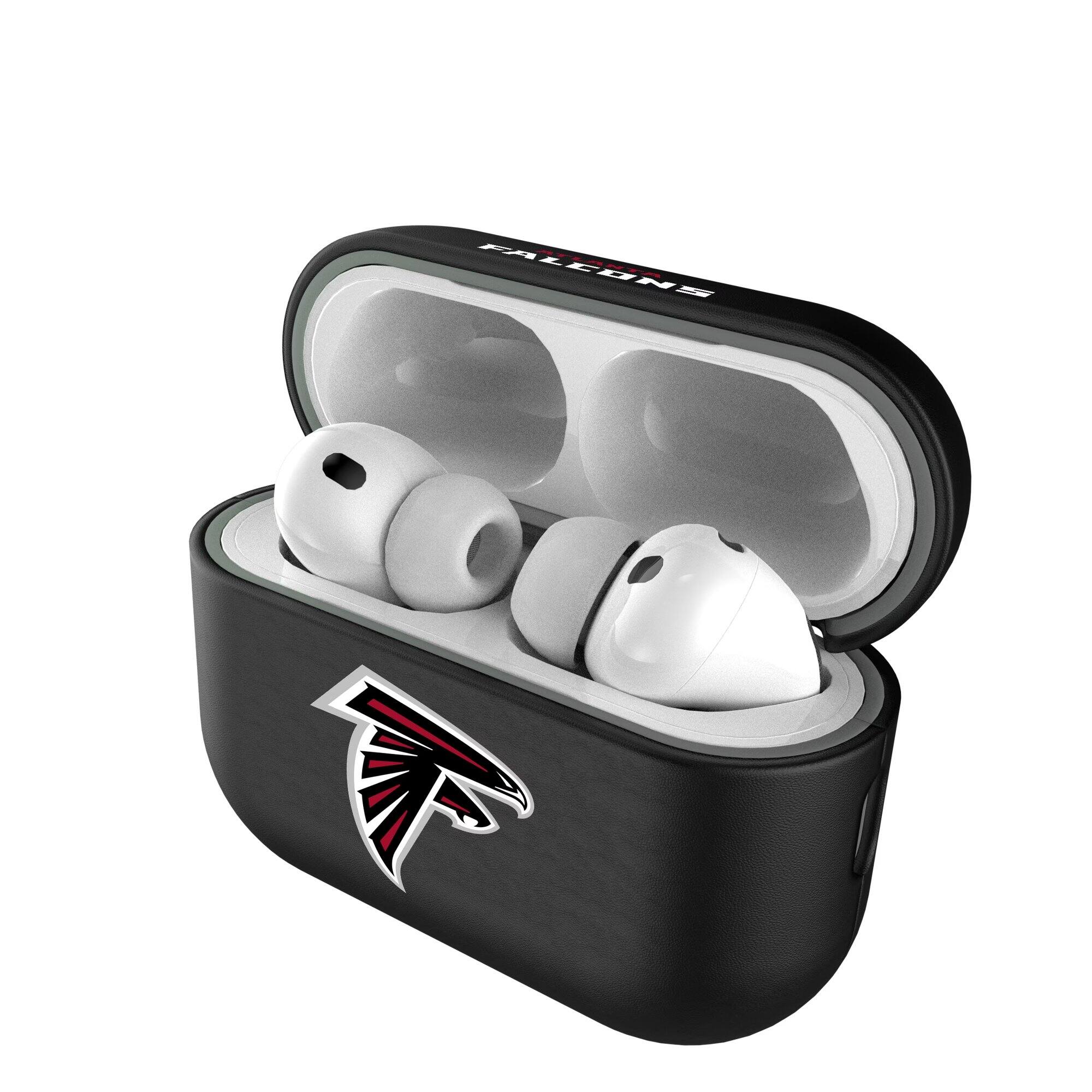 Alt View 3. Keyscaper - Atlanta Falcons AirPods Pro 3rd Generation Case Cover - No Size - Black.