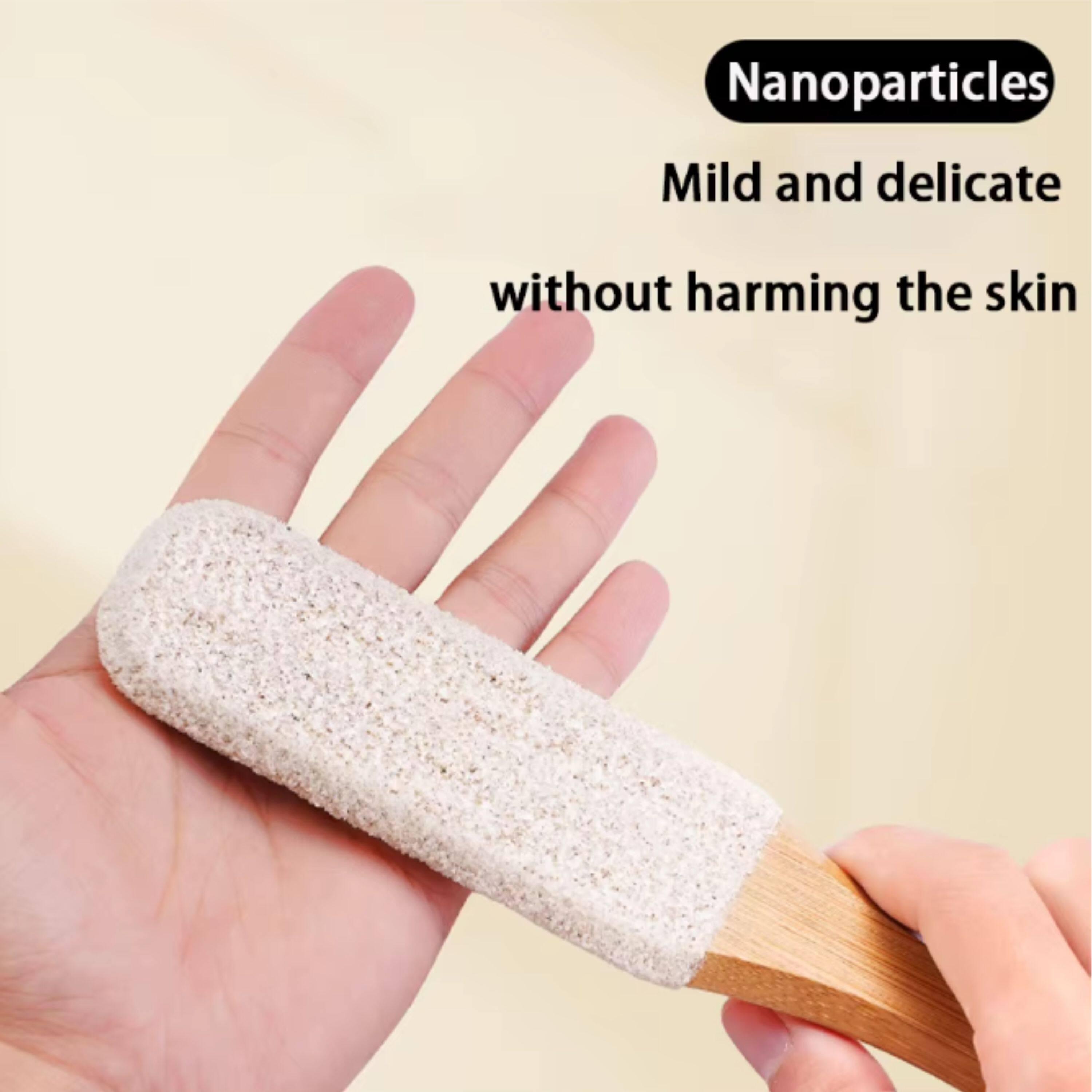 Nanoparticles  
Mild and delicate without harming the skin