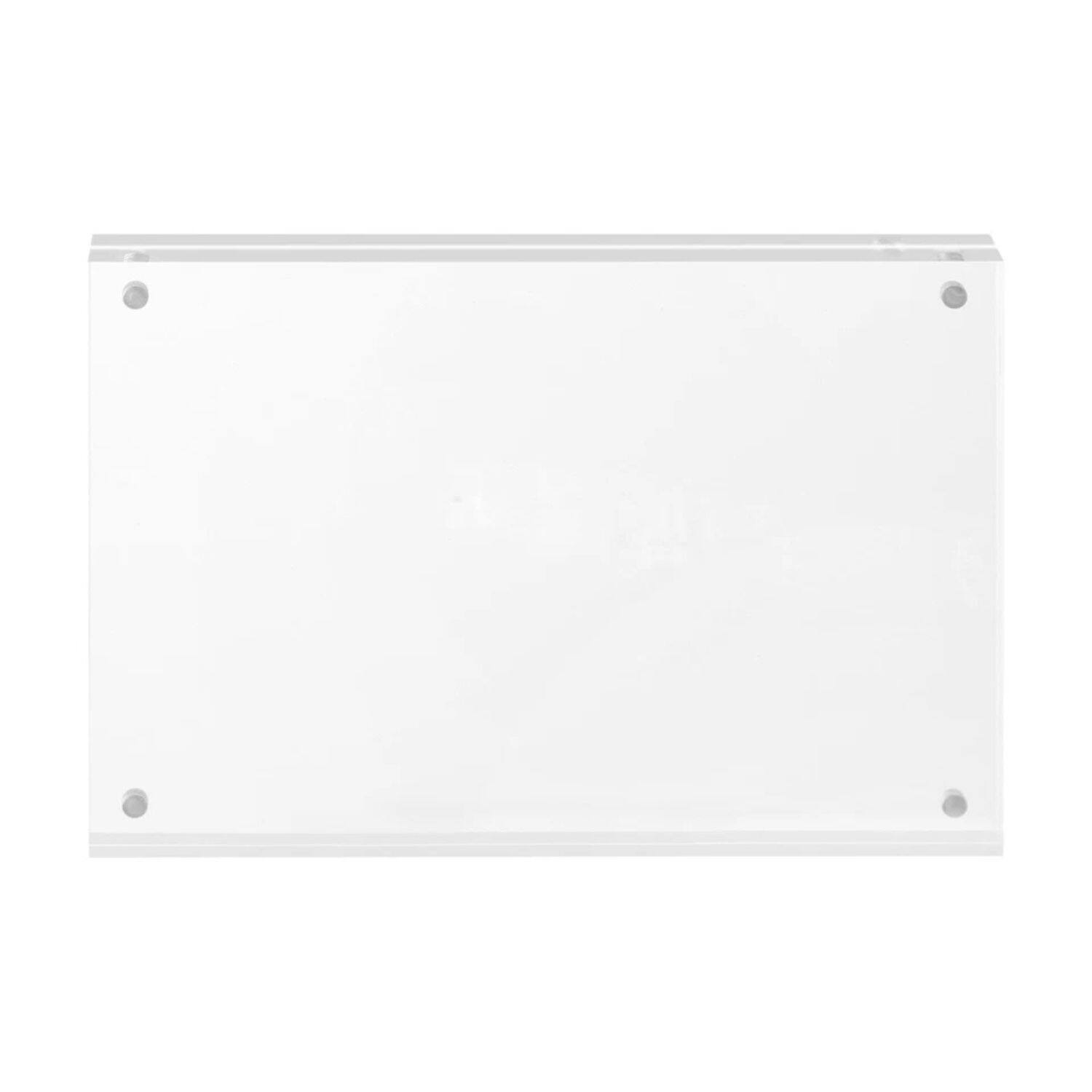 Angle. Home Collection - 5pcs Clear Acrylic Tabletop Photo Frames – Stylish Home Décor.