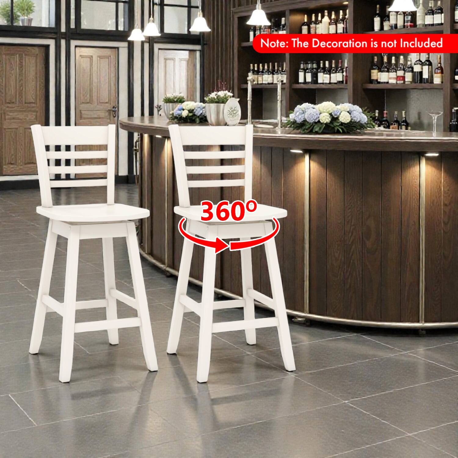 Note: The Decoration is not Included

360°