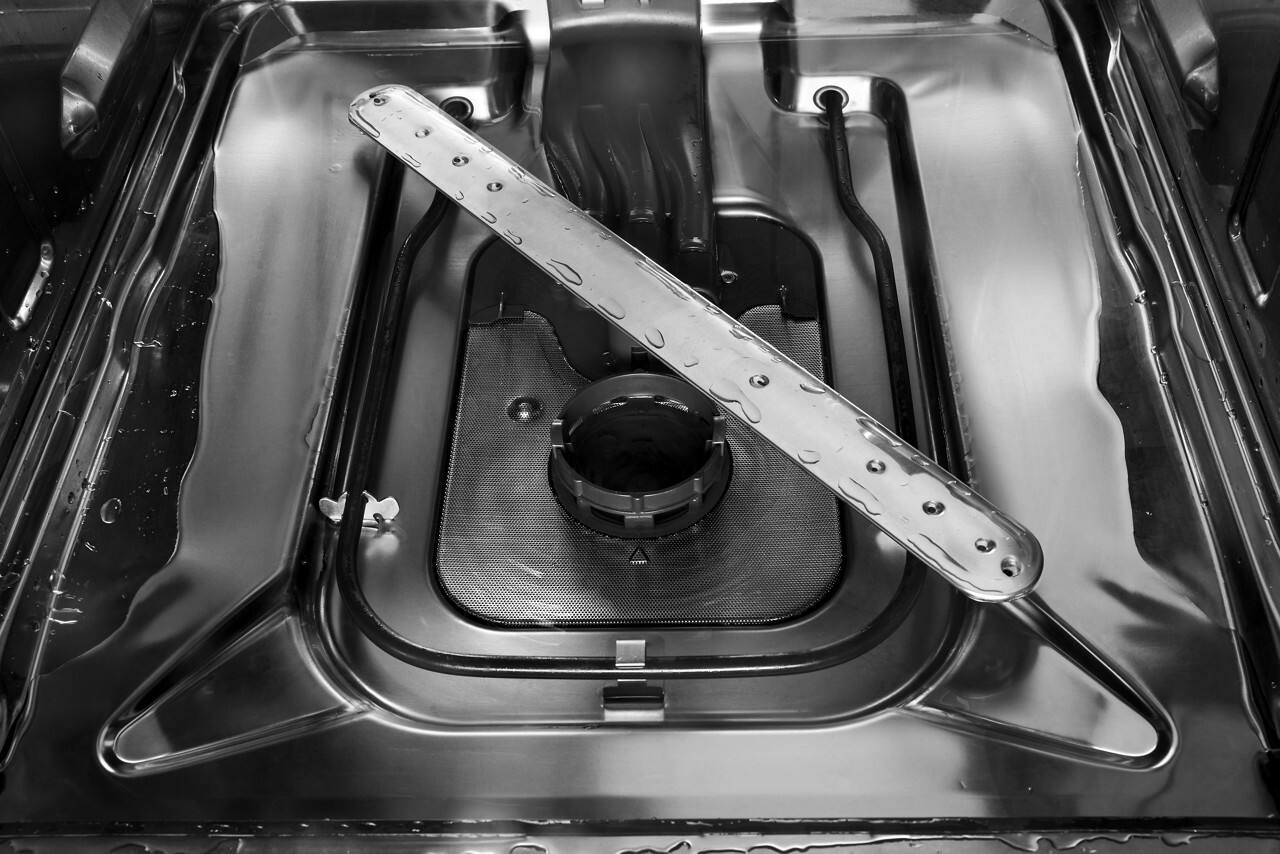 Alt View 4. KitchenAid - 24" Top Control Built-in Stainless Steel Tub Dishwasher with 3rd Rack, 40+ Total Wash Jets, 41 dBA - Stainless Steel.