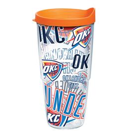 Tervis - Oklahoma City Thunder 24oz. All Over Classic Tumbler - Multicolor