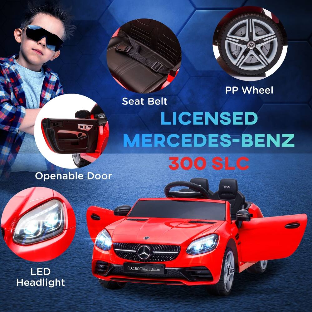 PP Wheel Seat Belt LICENSED MERCEDES-BENZ 300 SLC Openable Door  
LED Headlight  
SLC 300 Final Edition