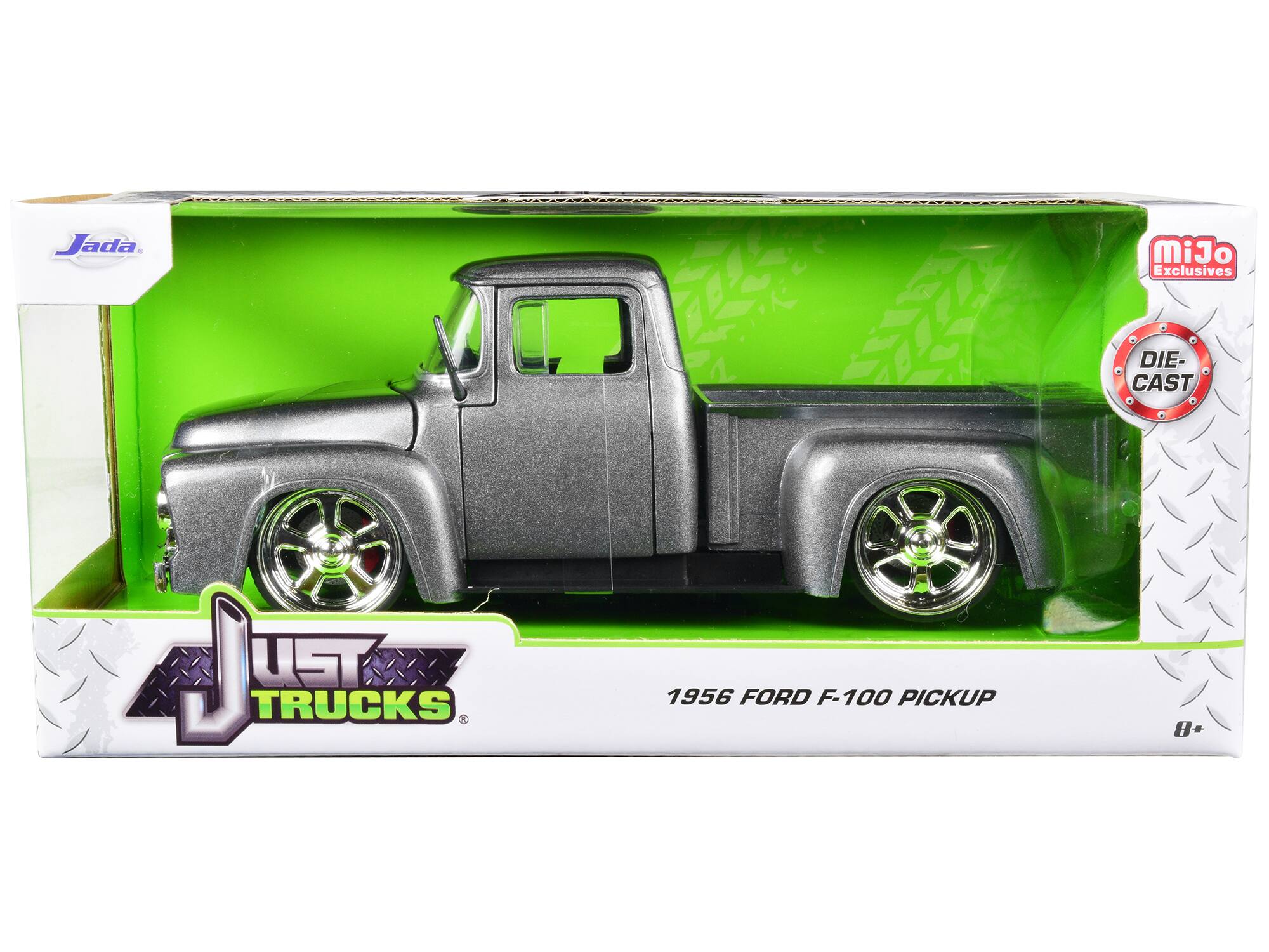 Jada - MiJo Exclusives DIE-CAST J TRUCKS 1956 FORD F-100 PICKUP 8+