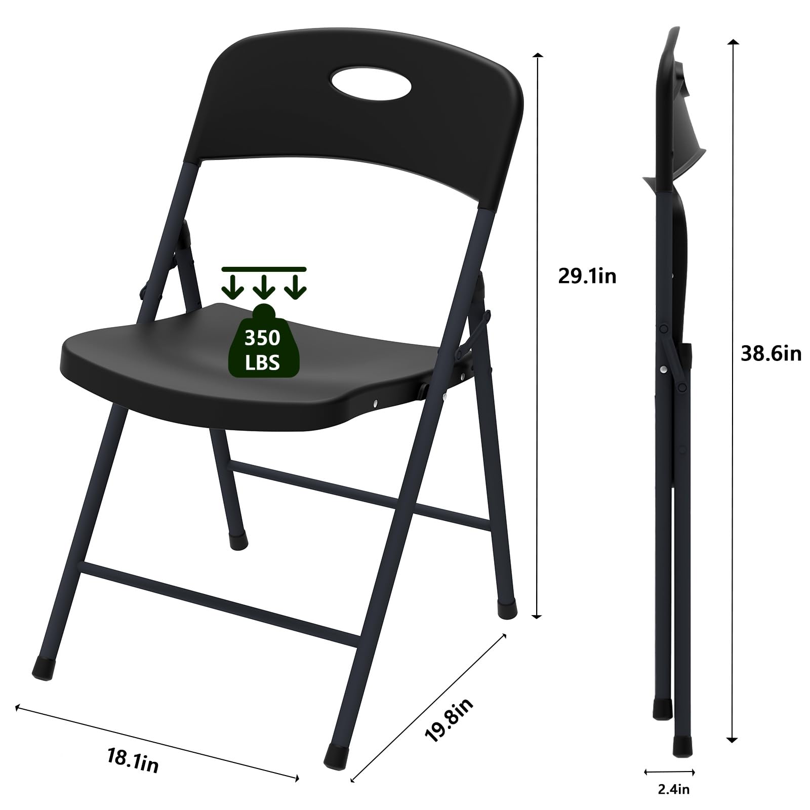 29.1in  
350 LBS  
38.6in  
18.1in  
19.8in  
2.4in