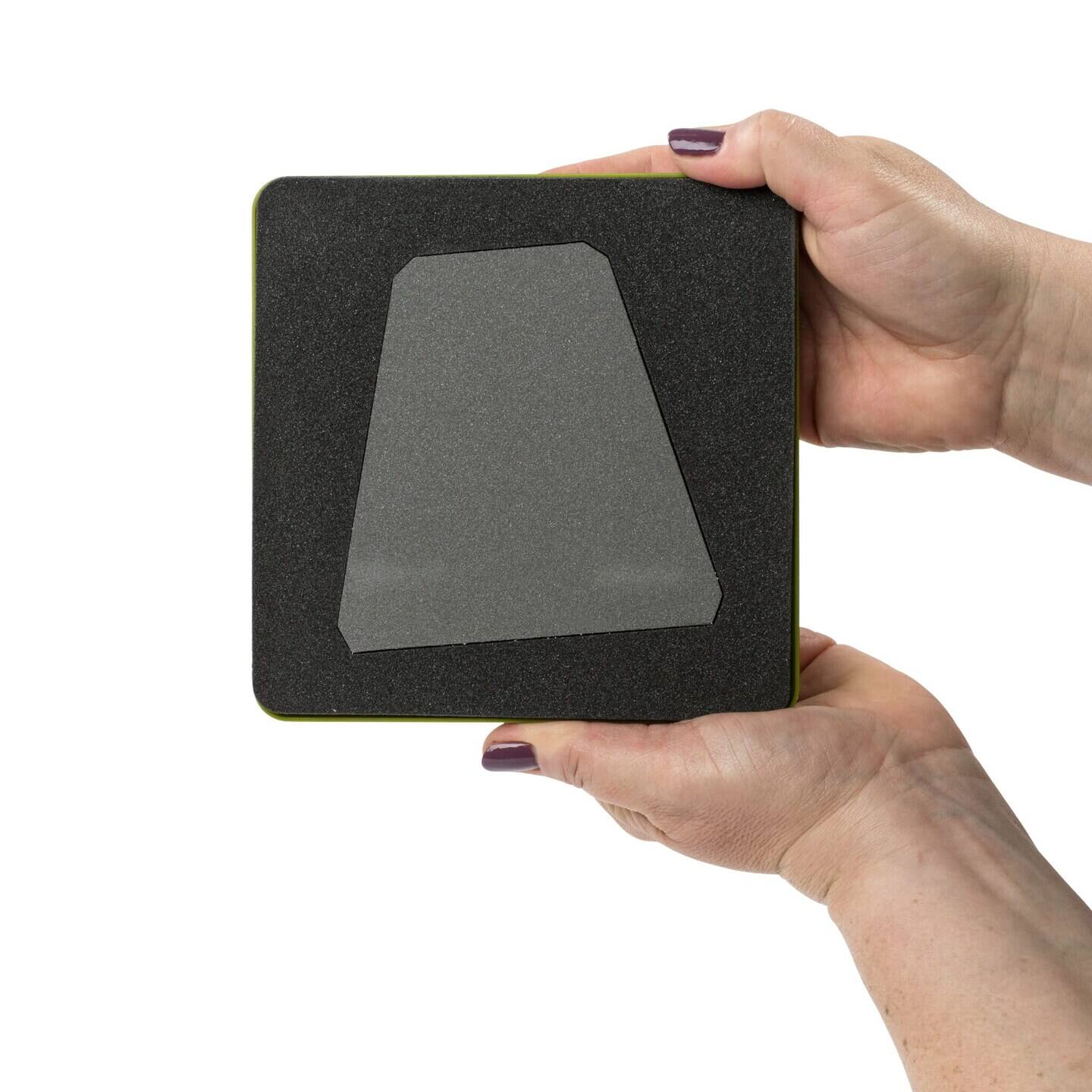 Alt View 3. AccuQuilt - Tumbler- 4 1/2" (4" Finished) Die - Multicolor.