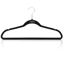 Furinno - Velvet Suit Hanger, Pack of 30 - Black