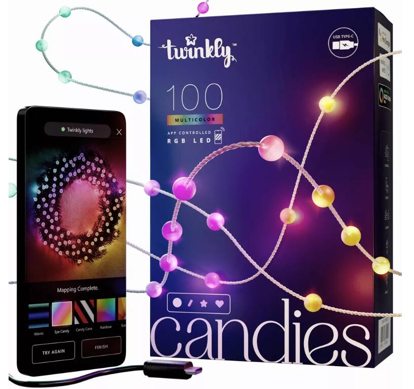 Twinkly 2 in 1 Smart Lighting Sampler w/ Pearl Twinkle Twinkly 2 in 1 Smart Lighting Sampler w/ Pearl Twinkle