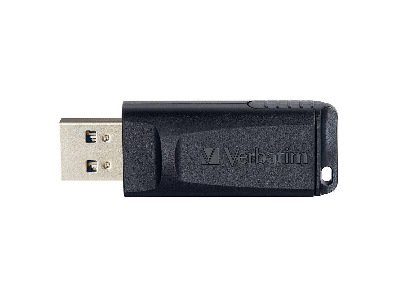 Alt View 6. Verbatim - Verbatim 64GB Store 'n' Go USB Flash Drive 10pk Black 70895 - Black.