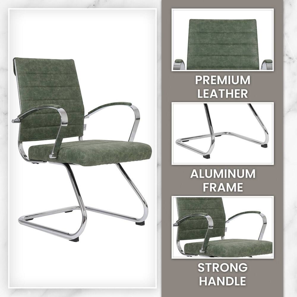 PREMIUM LEATHER  
ALUMINUM FRAME  
STRONG HANDLE