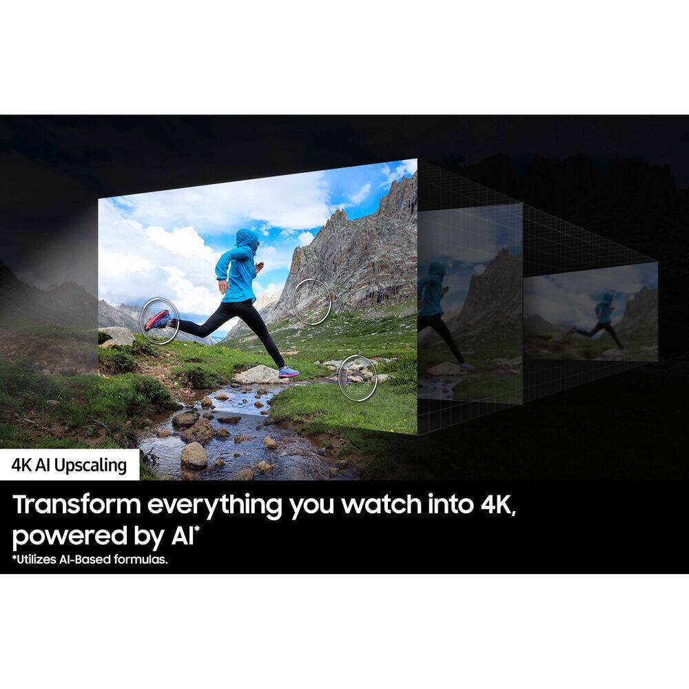 4K AI Upscaling  
Transform everything you watch into 4K, powered by AI*  
*Utilizes AI-Based formulas.