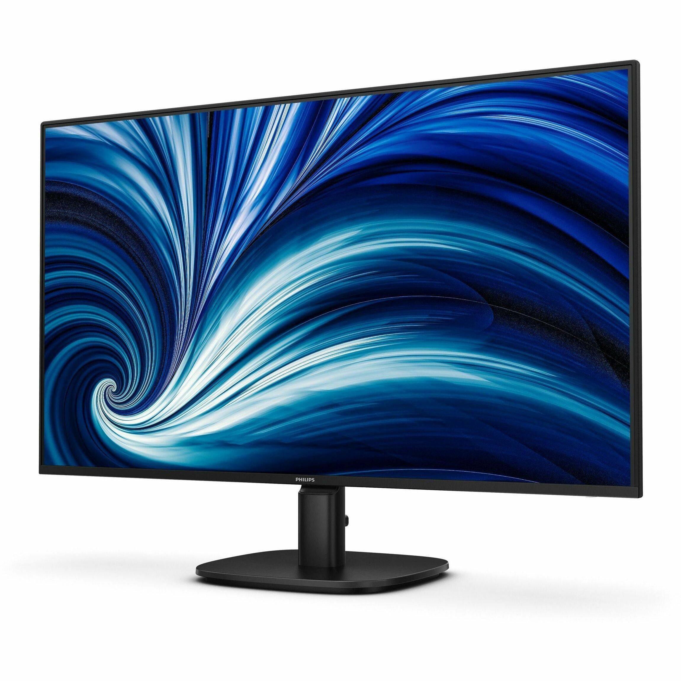 Alt View 4. Philips - Philips 27B2N2100 27" Class Full HD LED Monitor - 16:9 - Textured Black - 27" Viewable - In-plane Switching (IPS) - Textured Black.