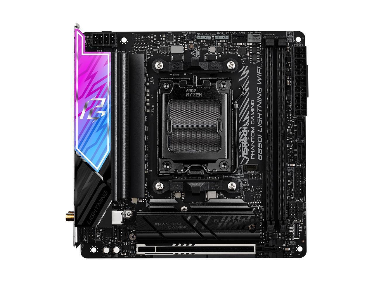 LIGHTNING ADDR LED2 CPU FAN TO PUMP  
LEDI  
DO  
PI + WiFi  
AMDA RYZEN  
MHWWK GAMING  
LIGHTNING VISROCH  
PHANTOM B850I  
CM BLAZINGM  
PHANTOM GAMING  
+ DO : A1XPWH