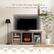 All-in-One Storage Solution
Securely holds up to 65" TV, 18" fireplace, DVD player, router, books, etc.
65" 60" 55" 50"
The 18" fireplace is not included.