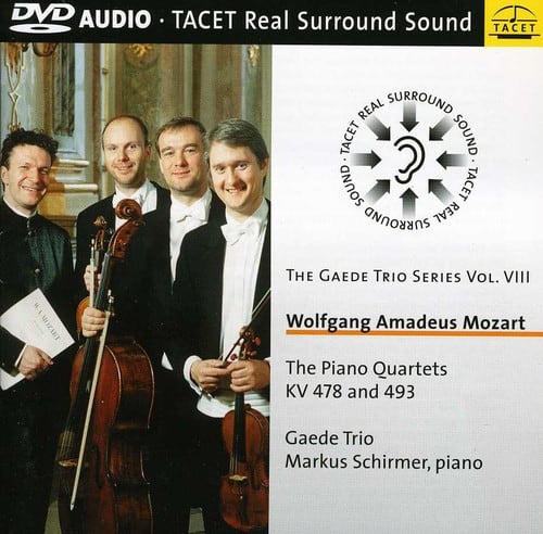 Gaede Trio Berlin - Gaede Trio Series 8: Piano Quartets   - DVD AUDIO [DVD-Audio] price history on PriceWatchPro