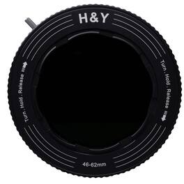 H&Y - HY RevoRing Variable ND3-ND1000 CPL Filter with 46-62mm Variable Adapter