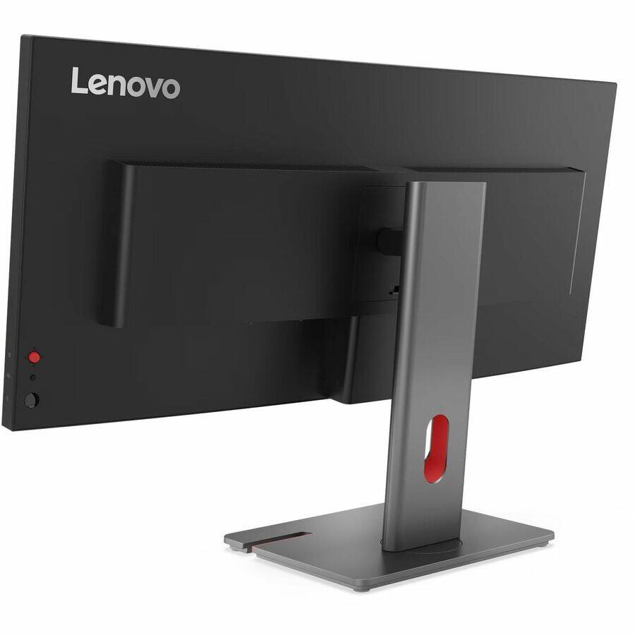 Alt View 7. Lenovo - Lenovo ThinkVision P34WD-40 34" Class UWQHD Curved Screen LED Monitor - 21:9 - Eclipse Black - 34" Viewable - In-plane - Black.