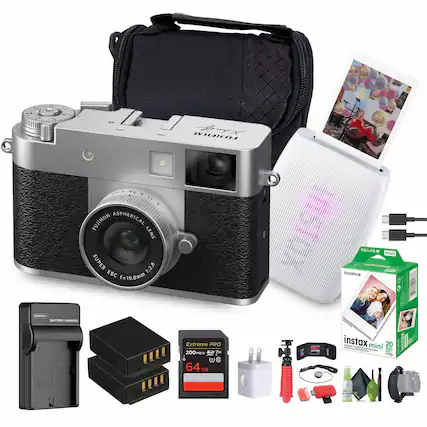 FUJINON ASPHERICAL LENS SUPER 1:2.5 EBC f=10.8mm
FUJIFILM mini
Extreme PRO 200H/64 GB
instax mini 20
instax mini 20