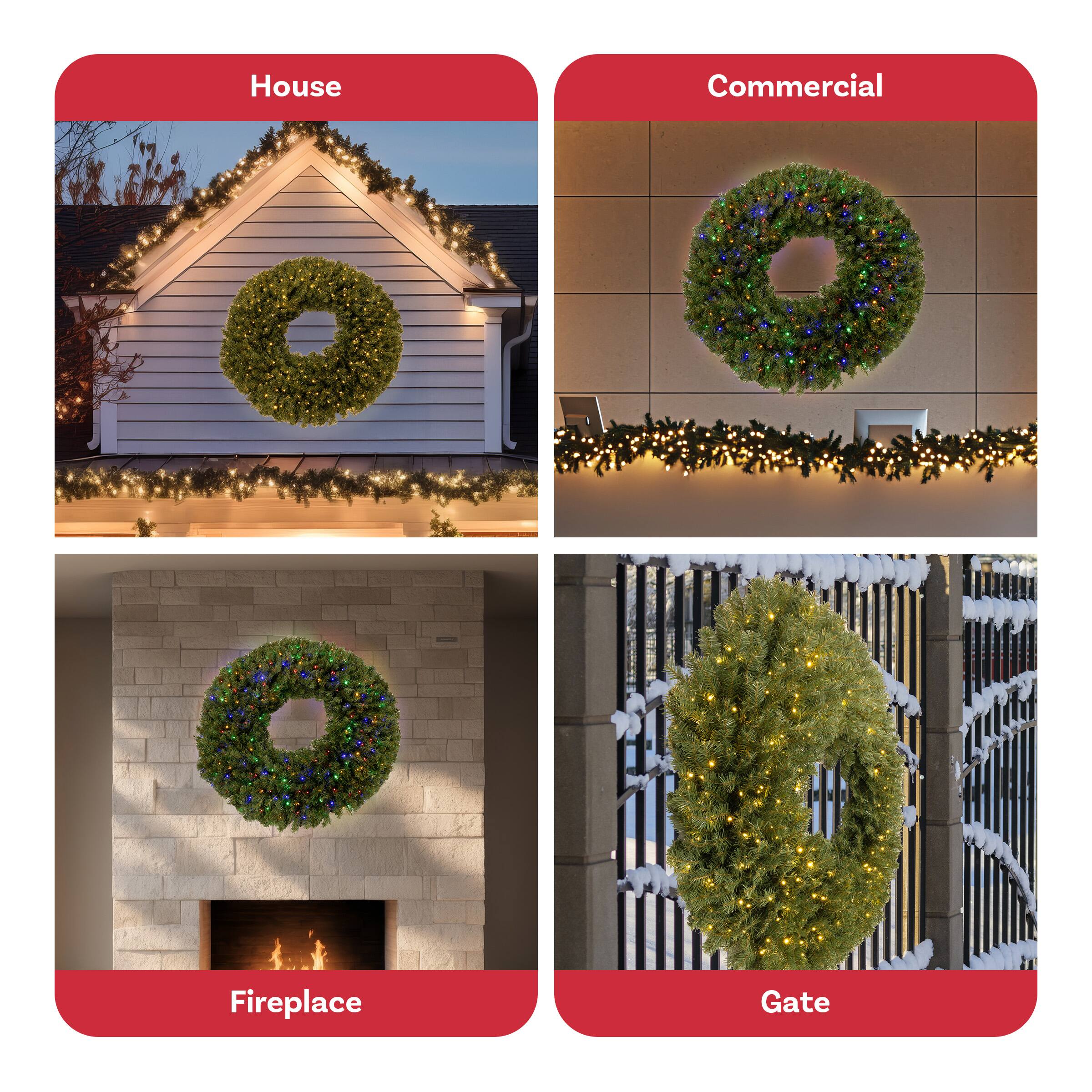 - House
- Commercial
- Fireplace
- Gate