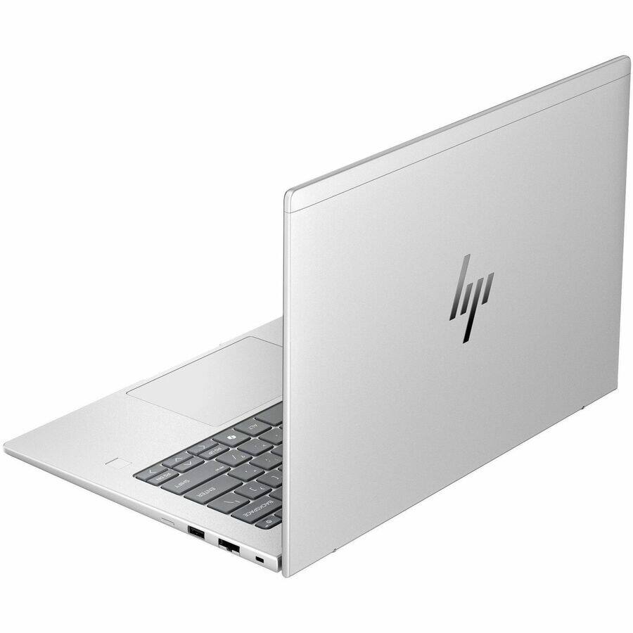Alt View 4. HP - HP EliteBook 6 G1a 14" Touchscreen Notebook - WUXGA - 60 Hz - AMD Ryzen 5 230 - 16 GB - 512 GB PCIe NVMe SSD - English - Pike Silver.