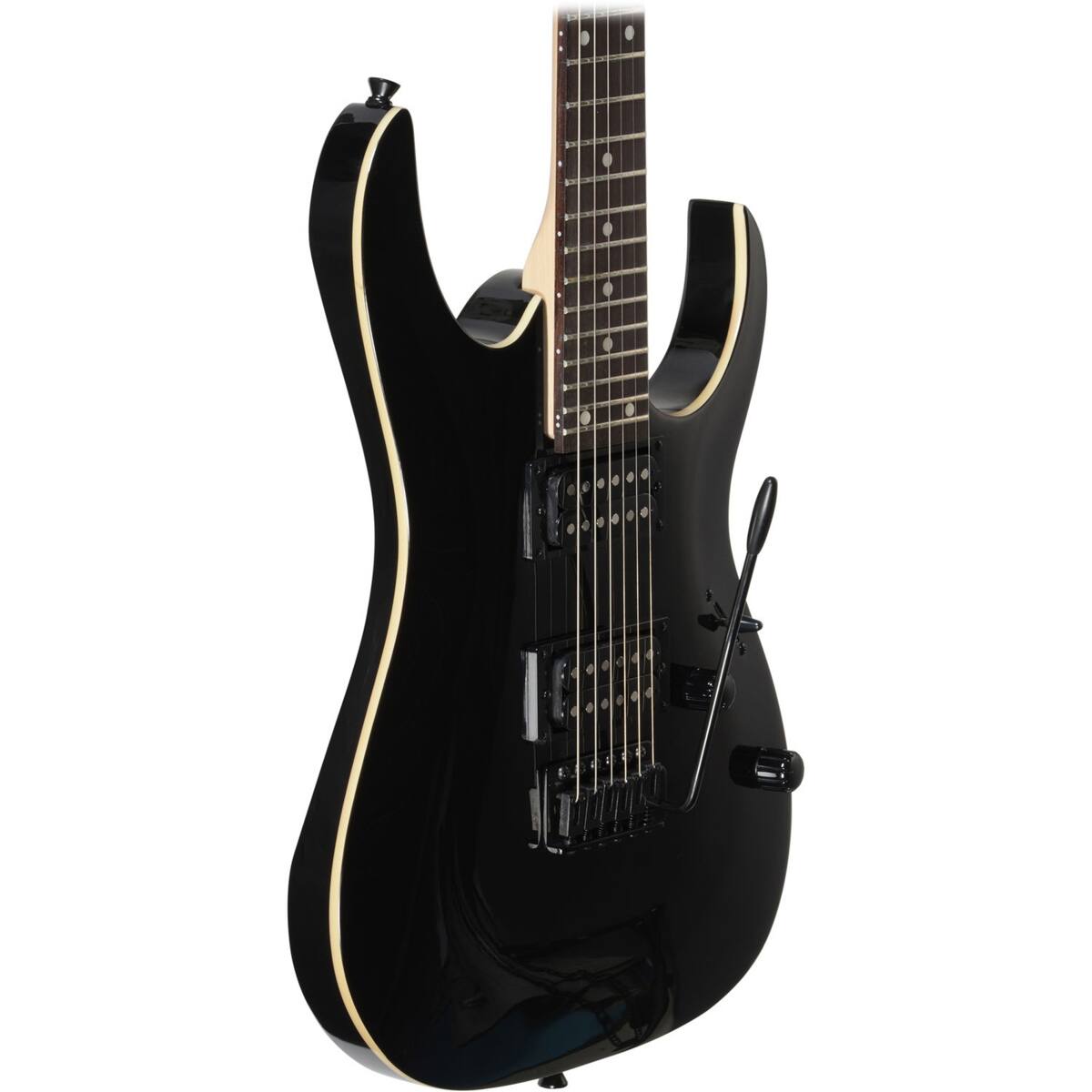 Alt View 3. Ibanez - Ibanez IBANEZ GRGA120 BLACK NIGHT - Black.