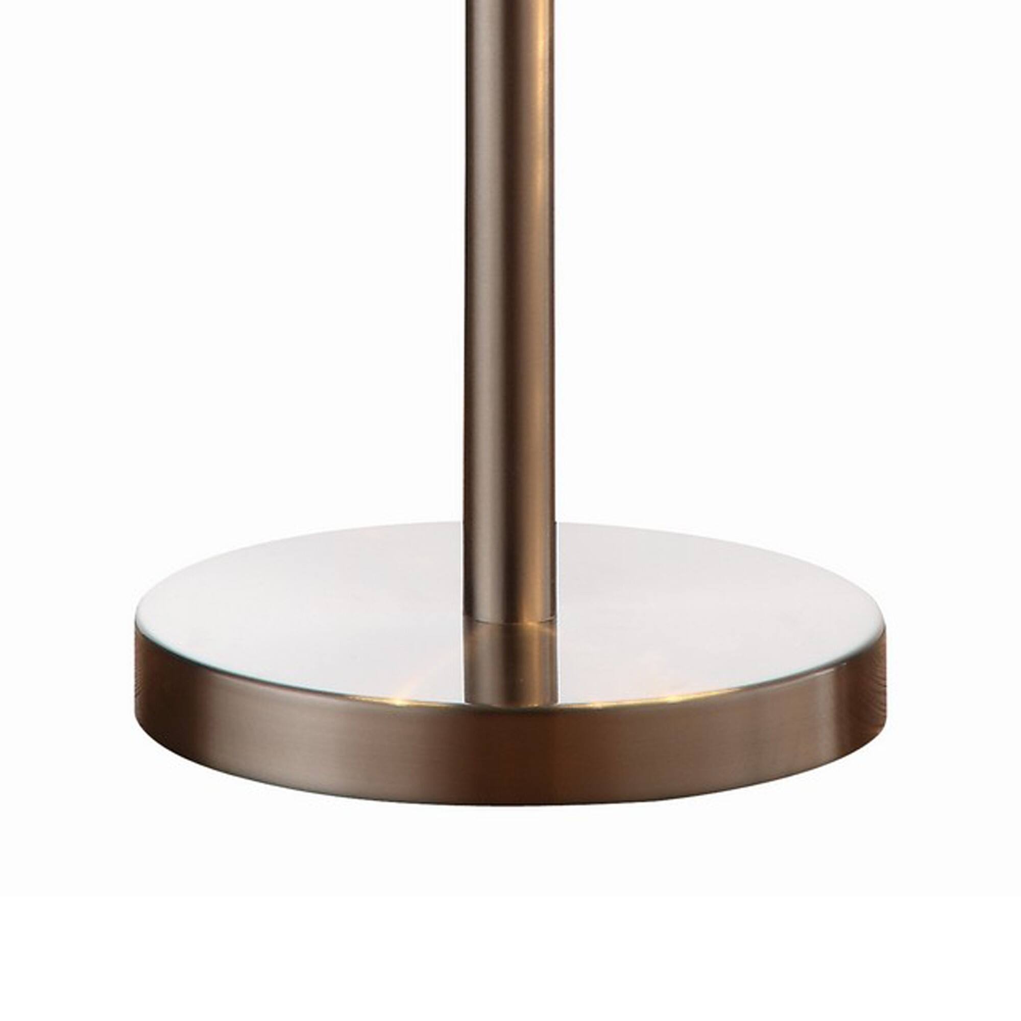 Back. Manhattan Lane - Fern 31 Inch Table Lamp with 3 Orb Shades, Metal, Chrome Finish - Chrome.