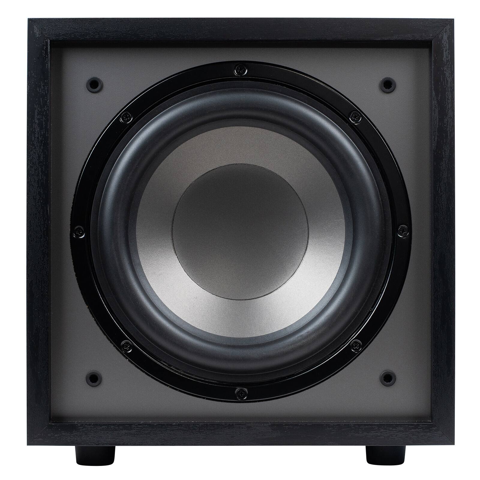 Back. Dayton Audio - Dayton Audio CS1000 10" 180W Powered Subwoofer Black.