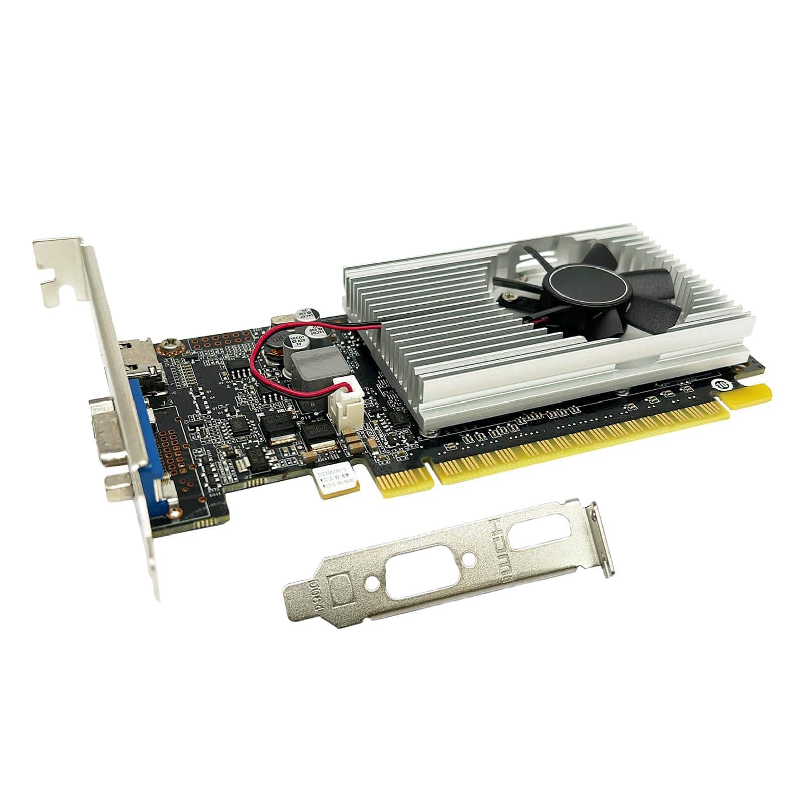 Dazzling Pops - QTHREE GeForce GT 210 Graphics Card DDR3 HDMI VGA Low Profile Video Card for PC GPU PCI Express 2.0 SFF